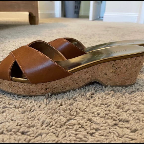 Jimmy Choo Pandora Wedges Sandals (40.5) - Picture 3 of 6